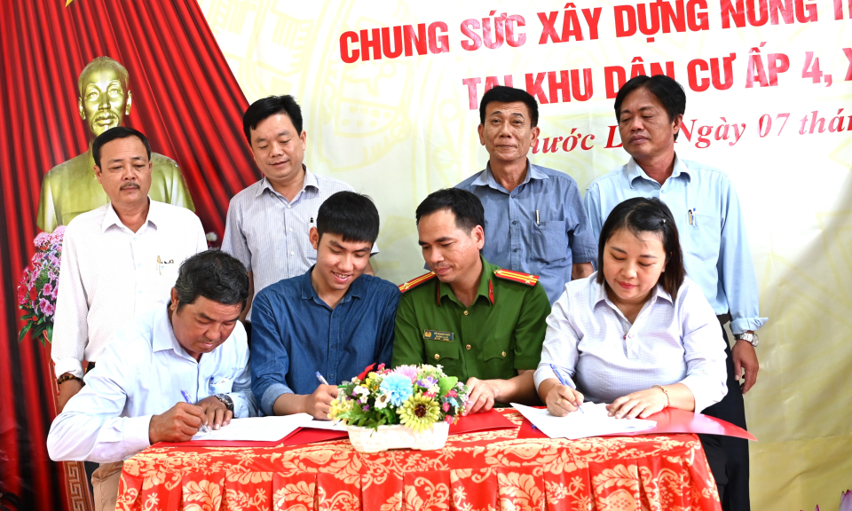 Bến Lức triển khai mô hình “Khu dân cư an toàn, chung sức xây dựng xã nông thôn mới nâng cao”