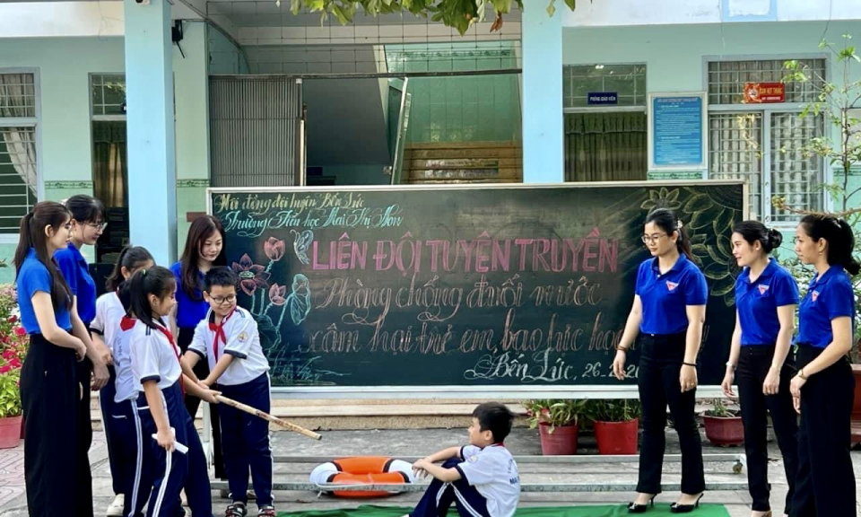 Bến Lức sôi nổi các hoạt động sinh hoạt hè cho thanh, thiếu nhi