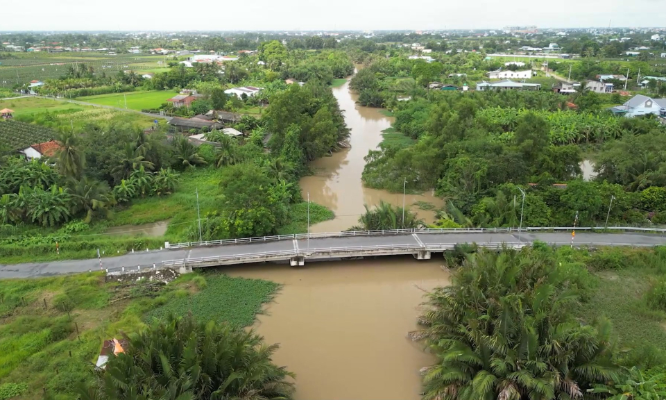HĐND huyện Châu Thành khảo sát tiến độ thực hiện các công trình 