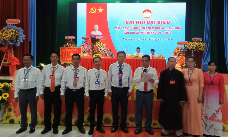 Đại hội đại biểu Mặt trận Tổ quốc huyện Thạnh Hóa nhiệm kỳ 2024 - 2029