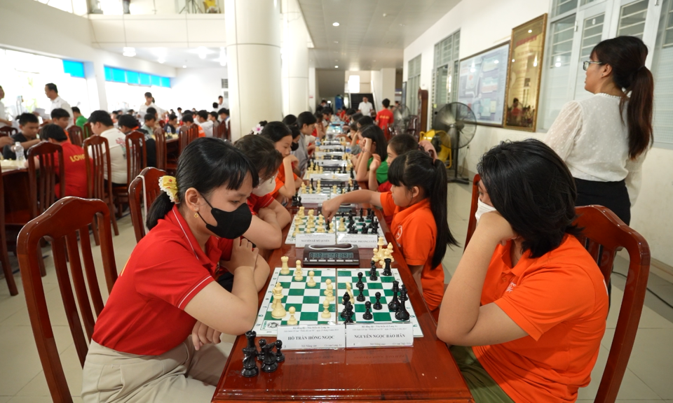 Liên hoan Cờ vua “Thiếu nhi vui hè” năm 2024