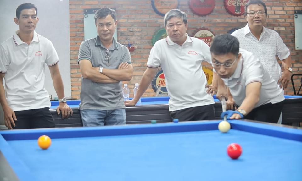 Sôi nổi Giải billiards báo chí khu vực Bắc sông Tiền 2024
