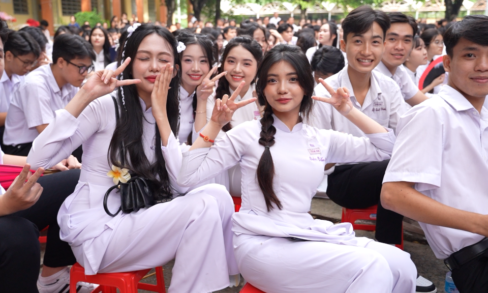 Khoảnh khắc thanh xuân đáng nhớ của tuổi học trò