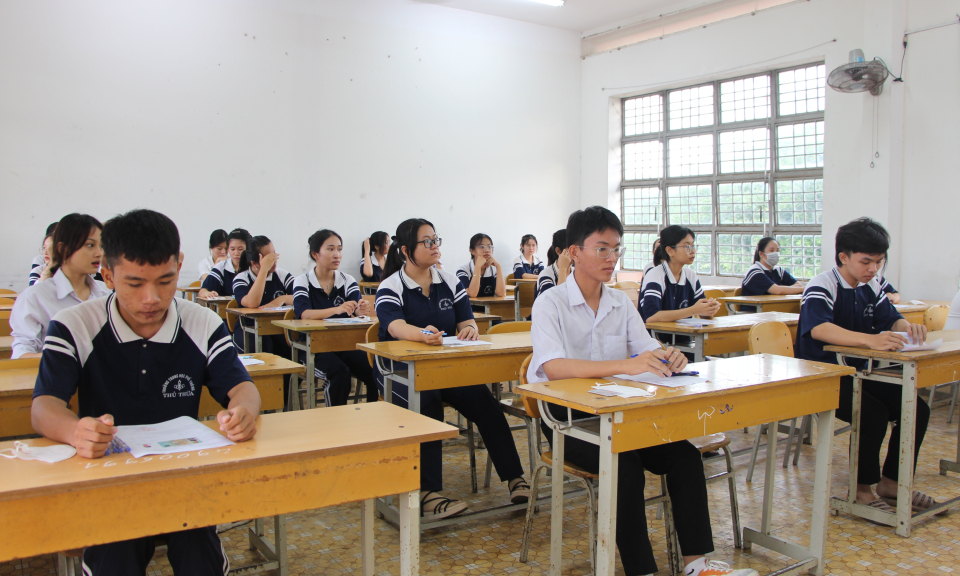 Thủ Thừa: 100% thí sinh tham gia đầy đủ trong buổi đầu tiên