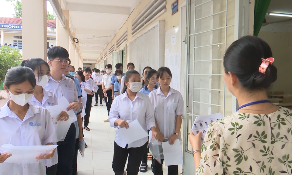 Vĩnh Hưng: 502 thí sinh tham gia kỳ thi tốt nghiệp THPT