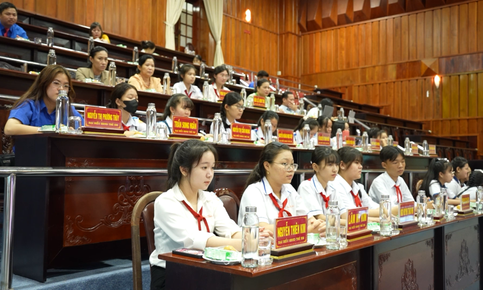 Long An chuẩn bị tổ chức Phiên họp giả định “HĐND trẻ em năm 2024”