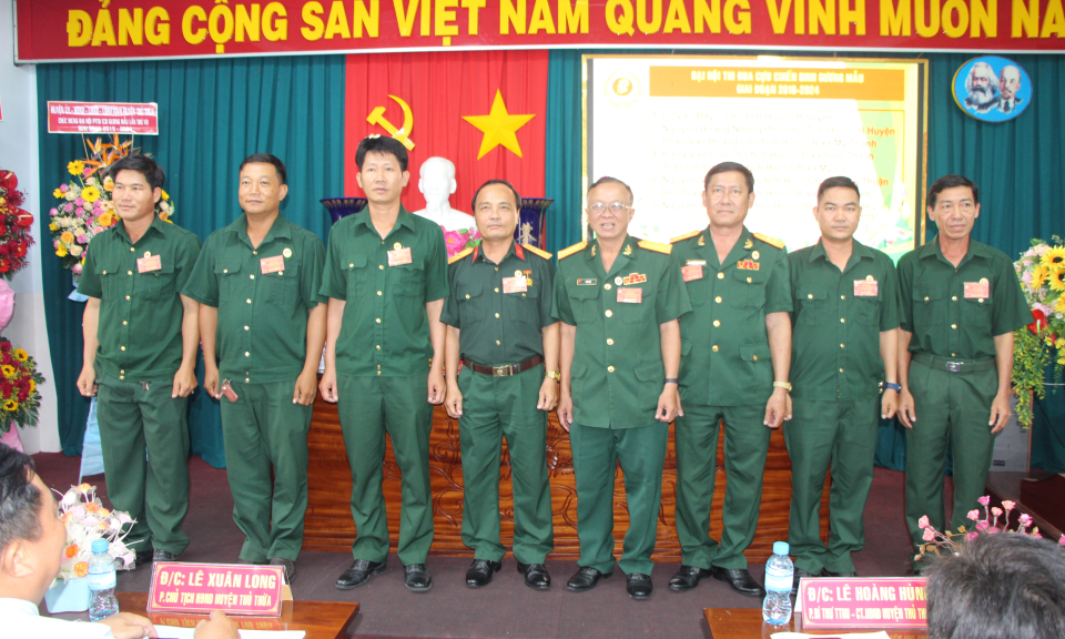 Thủ Thừa: Đại hội thi đua Cựu chiến binh gương mẫu, giai đoạn 2019-2024