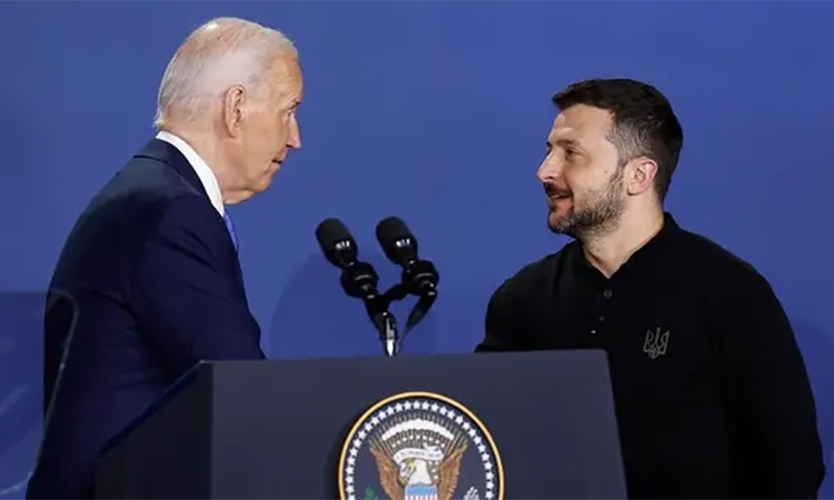 Ông Biden gọi nhầm ông Zelensky là Tổng thống Putin