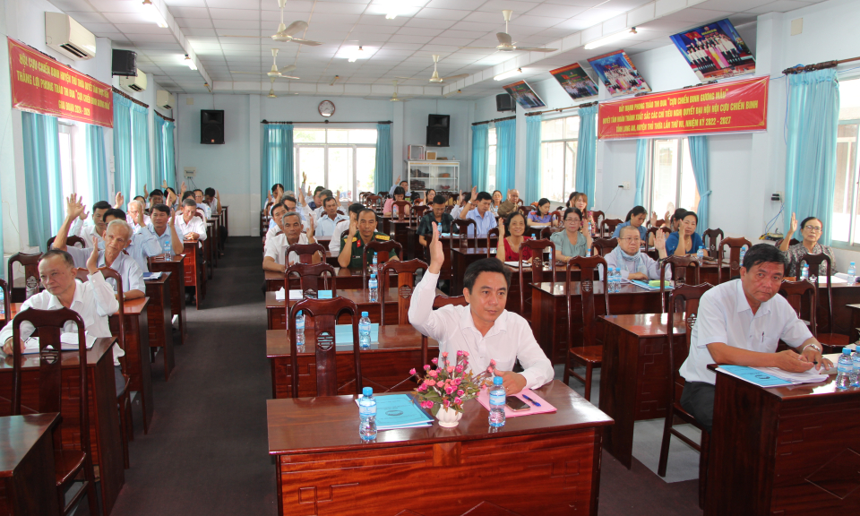 Thủ Thừa: Hội nghị lần thứ 2 Ủy ban MTTQ Việt Nam huyện
