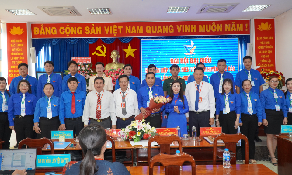 Ông Nguyễn Văn Nghiêm tái đắc cử chủ tịch Hội Liên hiệp Thanh niên huyện Mộc Hoá