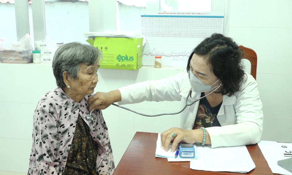 Đức Hòa: Khám, cấp thuốc miễn phí cho người dân có hoàn cảnh khó khăn