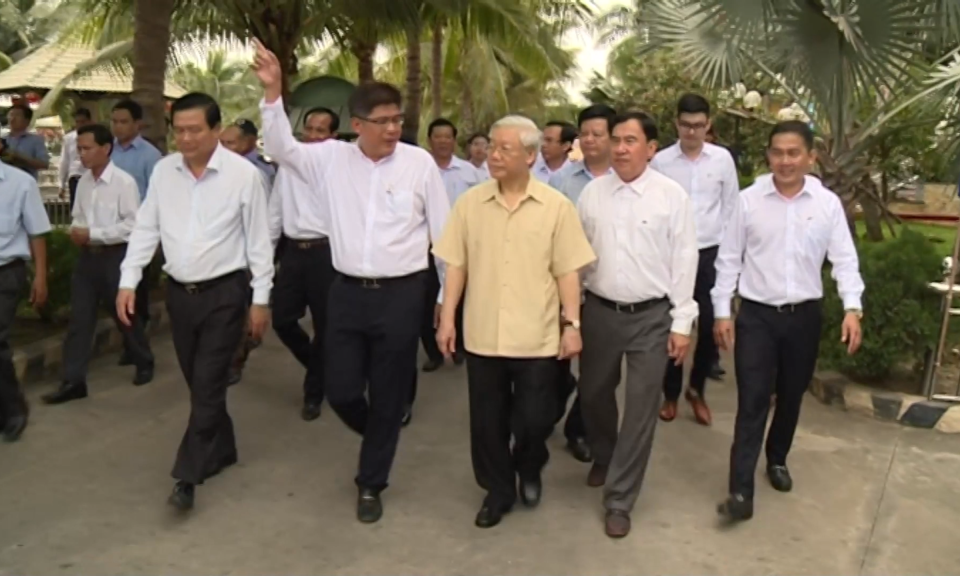 Tình cảm của Đảng bộ, chính quyền, Nhân dân Long An với Tổng Bí thư Nguyễn Phú Trọng
