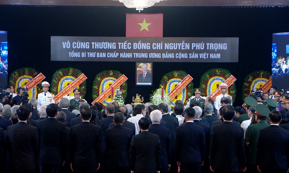 Nhân dân miền Nam kính tiễn Tổng Bí thư Nguyễn Phú Trọng