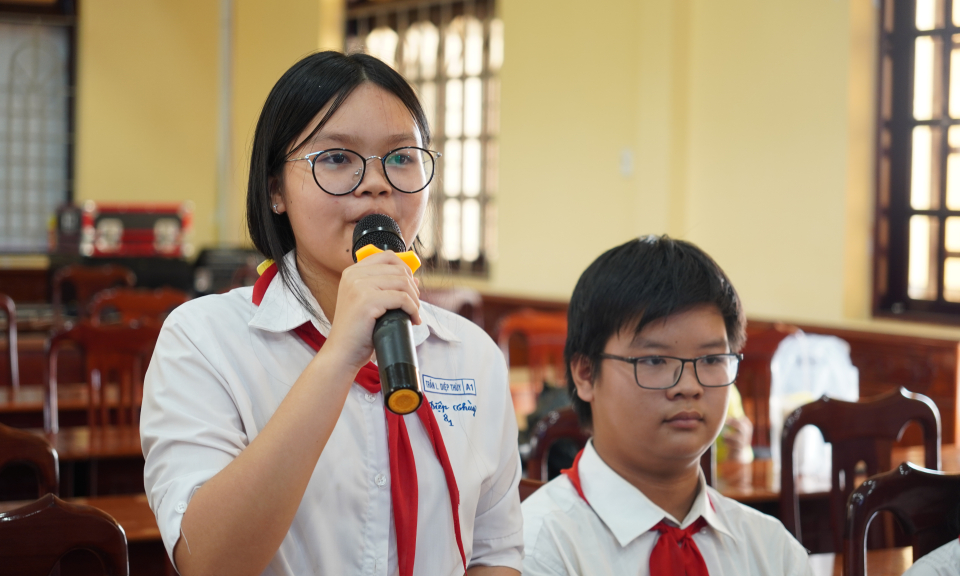  Tân Trụ tổ chức Diễn đàn trẻ em năm 2024 