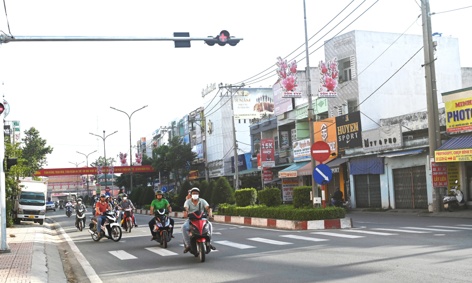 Lức quyết liệt thực hiện tiêu chí huyện an toàn giao thông