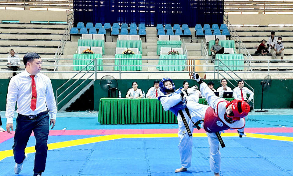 Khai mạc Giải Taekwondo trẻ tỉnh Long An 2024