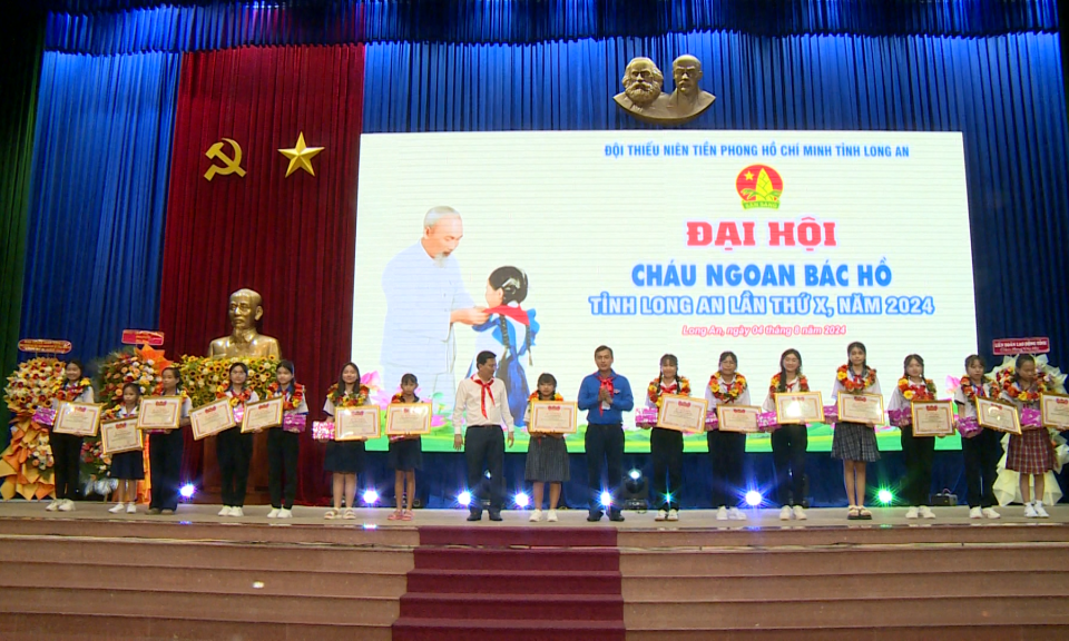 300 Đại biểu tham dự Đại hội Cháu ngoan Bác Hồ tỉnh Long An lần thứ 10