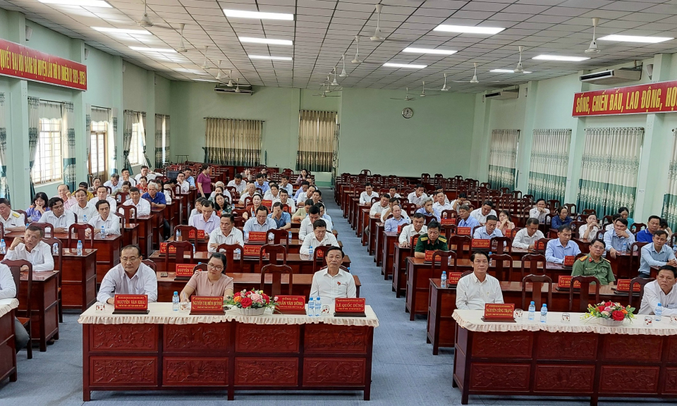 Huyện ủy Châu Thành thực hiện quy trình công tác cán bộ