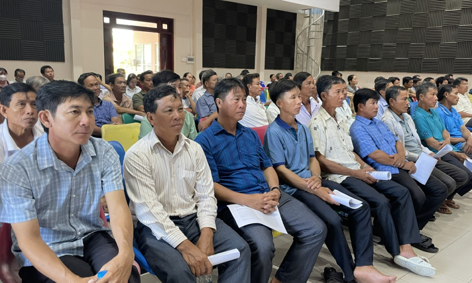 Tỉnh triển khai Đề án “Phát triển nông nghiệp hữu cơ” năm 2024 tại Tân Hưng