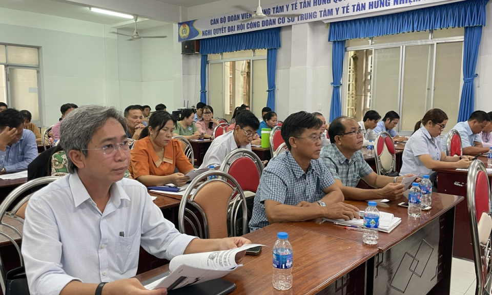 Tân Hưng tập huấn bồi dưỡng kiến thức cơ bản về chính sách dân số và phát triển