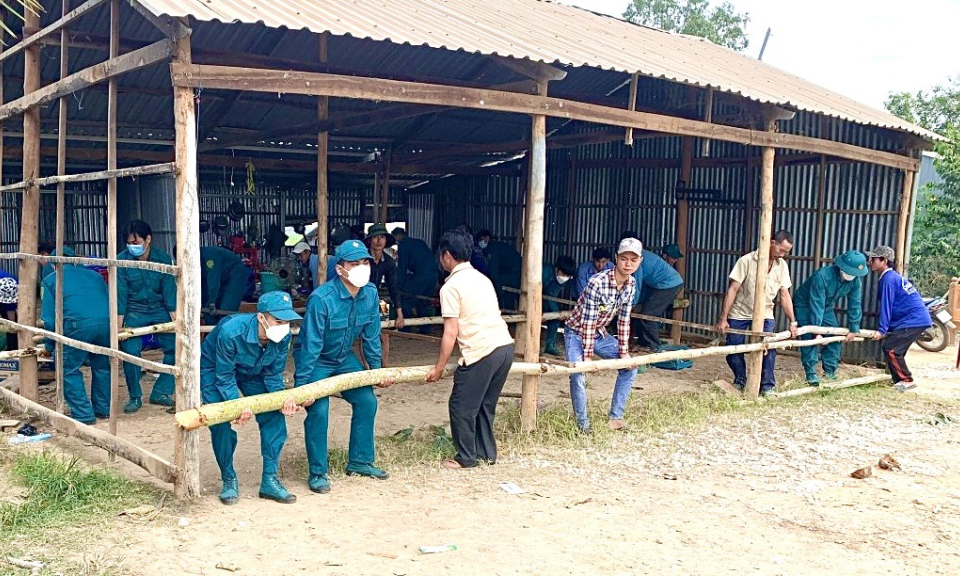 Hiệu quả mô hình Chốt dân quân gắn kết cùng hộ dân biên giới
