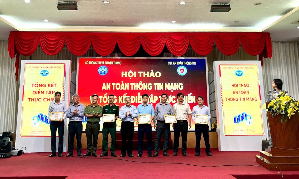 Hội thảo Bảo đảm An toàn thông tin mạng và Tổng kết diễn tập thực chiến 2024