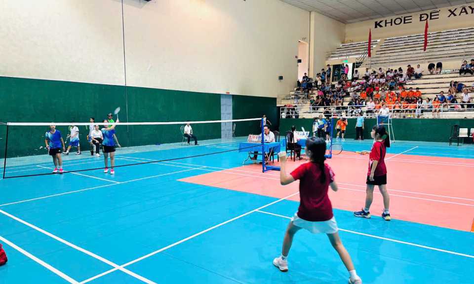 Khai mạc Giải cầu lông các nhóm tuổi tỉnh Long An năm 2024