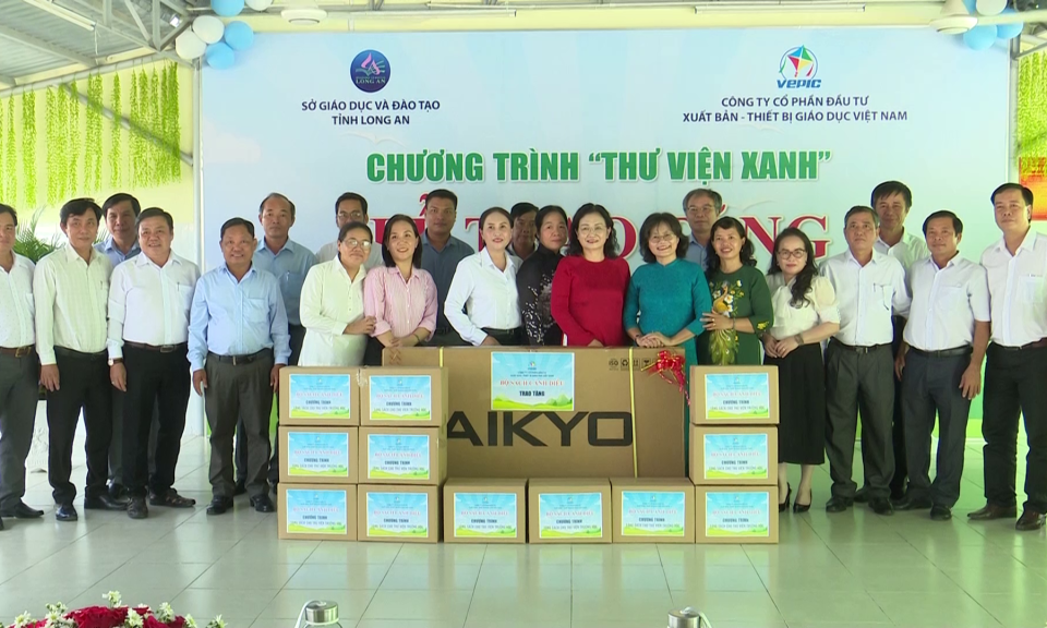 Chương trình “ Thư viện xanh” tại Long An