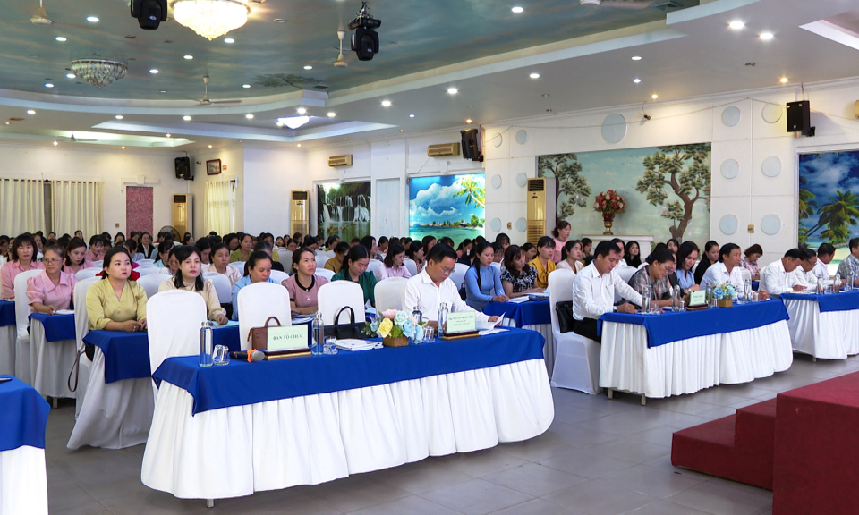 Bậc giáo dục mầm non triển khai nhiệm vụ năm học mới