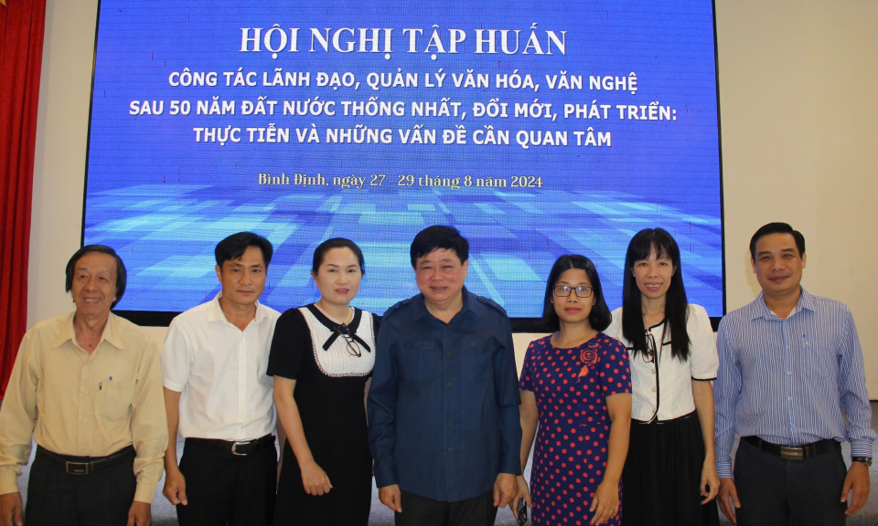 Đoàn tỉnh Long An dự hội nghị tập huấn lý luận, phê bình văn học, nghệ thuật năm 2024 tại TP Quy Nhơn