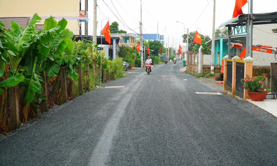 Cần Giuộc khánh thành 2 công trình giao thông 