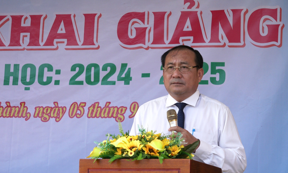 Châu Thành: Trường THPT Phan Văn Đạt khai giảng năm học mới 2024-2025