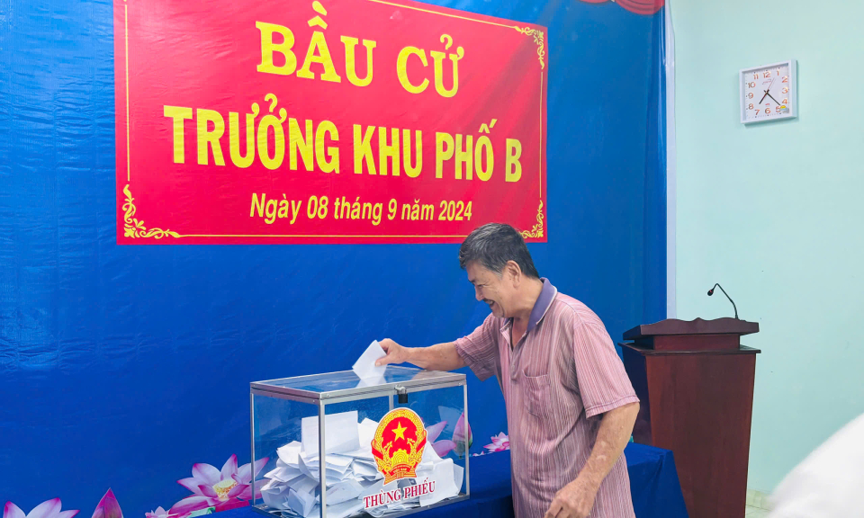 Đức Hòa: Các địa phương bầu trưởng ấp, trưởng khu phố nhiệm kỳ 2020 - 2025