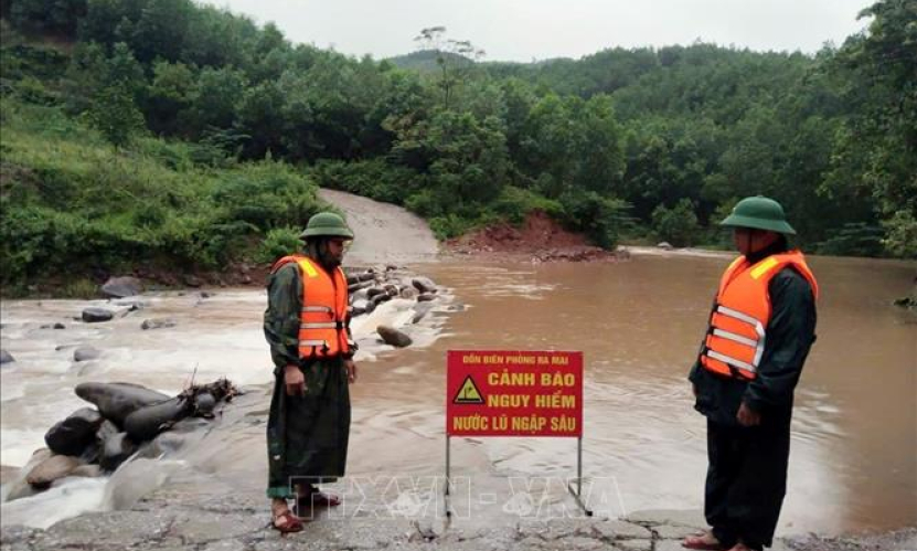 Cảnh báo lũ quét, sạt lở đất từ Thanh Hóa đến Kon Tum