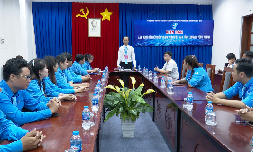 Sôi nổi các Diễn đàn trong Đại hội Hội LHTN Việt Nam tỉnh Long An lần thứ VII, nhiệm kỳ 2024 - 2029