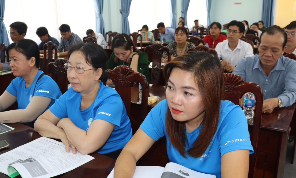 Trung tâm Thông tin xúc tiến du lịch tỉnh tập huấn tại Cần Đước