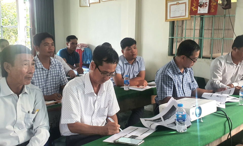 Triển khai mô hình sản xuất lúa theo hướng VietGap tại huyện Tân Thạnh