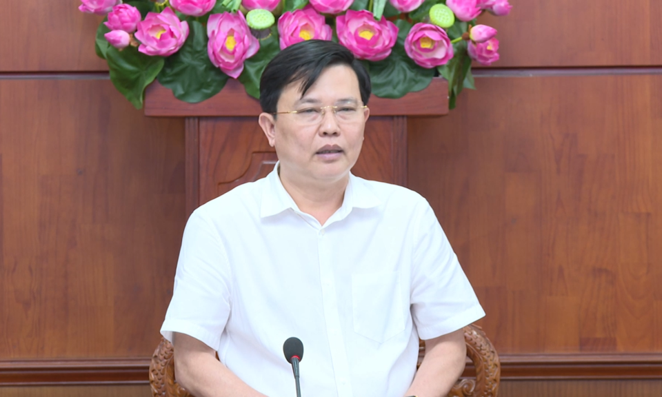 Tập trung chuẩn bị cho công tác Đại hội Đảng bộ tỉnh lần thứ XII