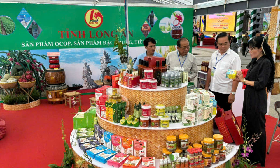 Long An tham gia Diễn đàn kết nối sản phẩm OCOP Đồng bằng sông Cửu Long năm 2024