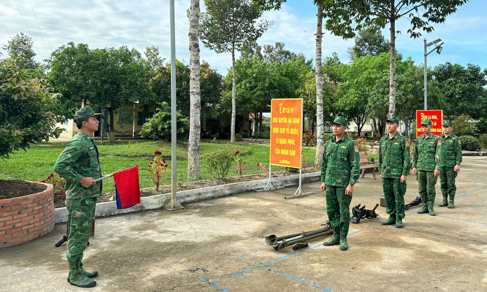 Biên phòng Long An tổng kết đơn vị điểm về xây dựng chính quy, quản lý kỷ luật 