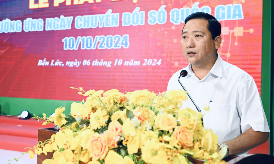 Bến Lức phát động hưởng ứng “Ngày Chuyển đổi số quốc gia” năm 2024