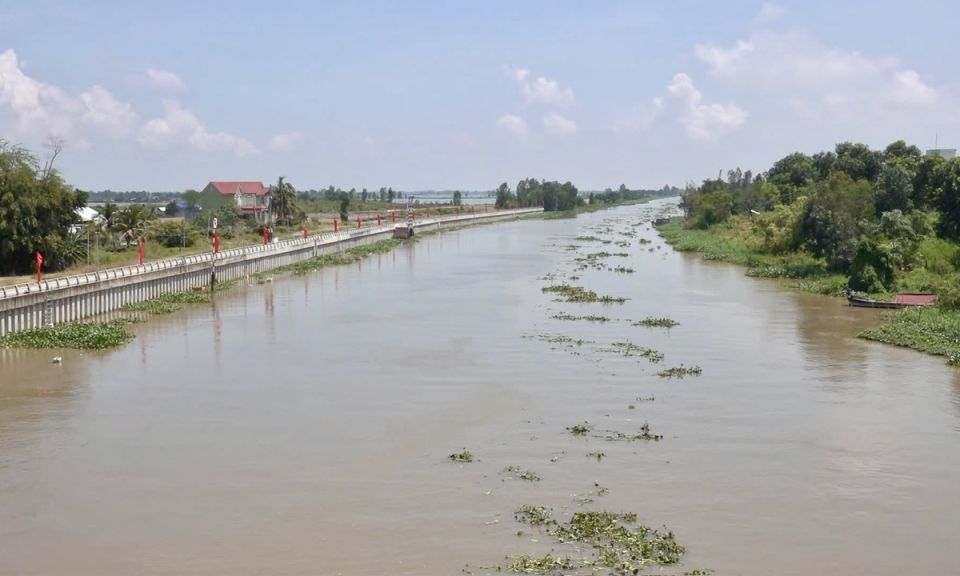 Nghiệm thu, sử dụng kênh Hồng Ngự -  Vĩnh Hưng sau khi nâng cấp, cải tạo