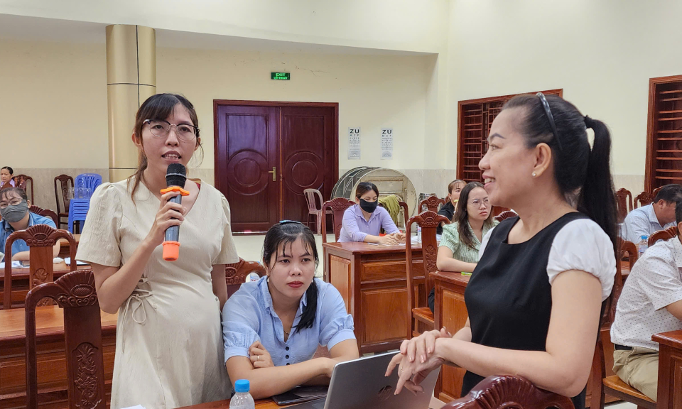 Thủ Thừa tập huấn nghiệp vụ truyền thanh cơ sở