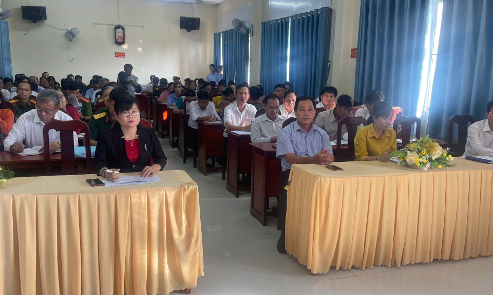 Đức Huệ tập huấn nghiệp vụ công tác kiểm tra giám sát năm 2024