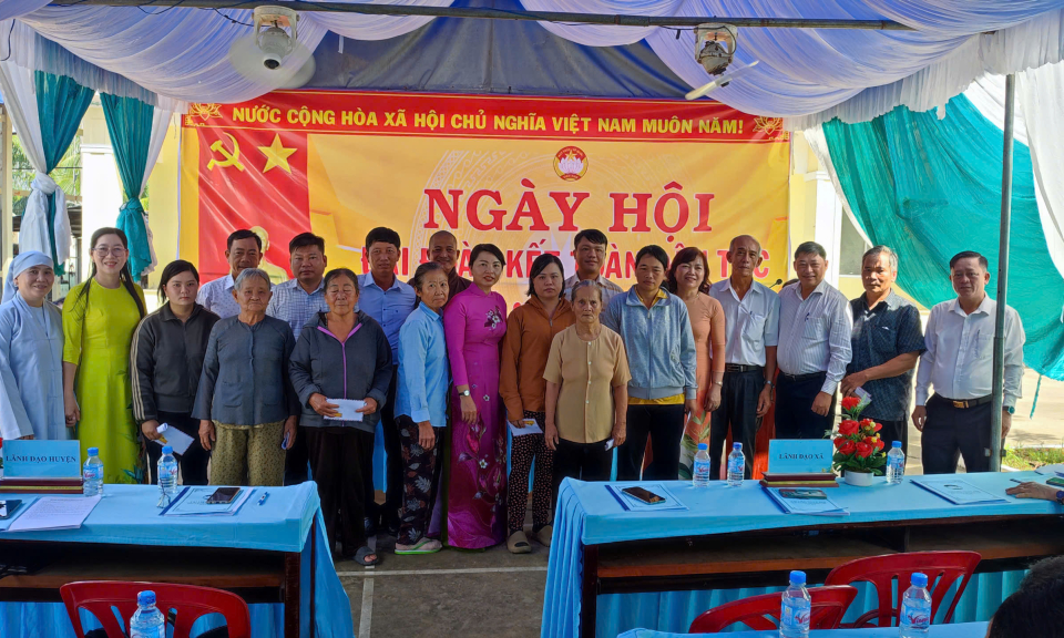 Ngày hội đại đoàn kết tại các đơn vị điểm của huyện Đức Hòa