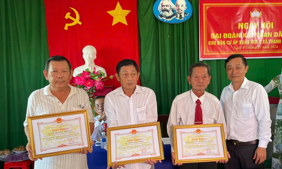 Châu Thành: Ngày hội Đại đoàn kết toàn dân tộc khu dân cư