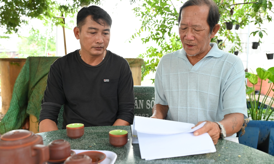 "Chú Chín mặt trận” – Nói đi đôi với làm