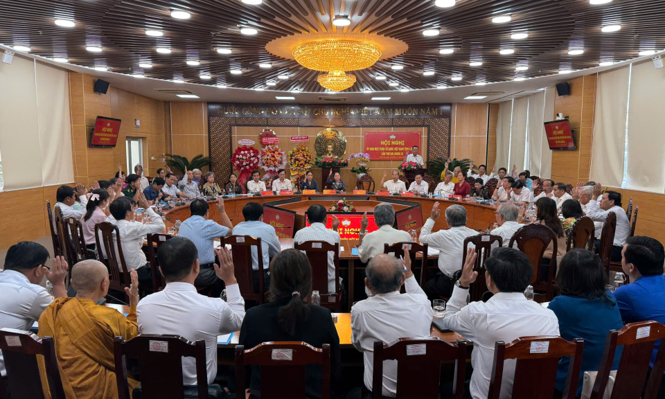 Hội nghị Uỷ ban MTTQ Việt Nam tỉnh Long An lần thứ 2