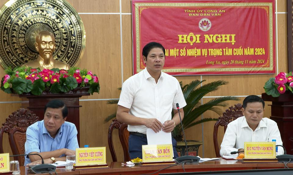 Ban Dân vận Tỉnh ủy triển khai nhiệm vụ đến cuối năm 2024
