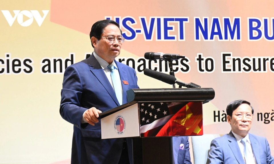 Thủ tướng: Doanh nghiệp Việt Nam - Hoa Kỳ cần hỗ trợ nhau mở rộng chuỗi cung ứng